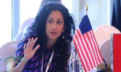 US Assistant Secretary of State Afreen Akhter arrived in Dhaka