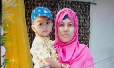 আগুনে মৃত্যুর সময়ও সন্তানকে বুকে আগলে রেখেছিলেন মা