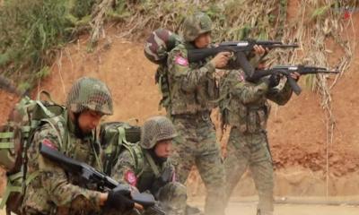 মিয়ানমার-বাংলাদেশ সীমান্ত দখলের পথে আরাকান আর্মি