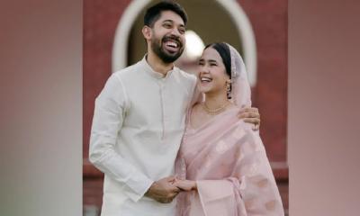 বিয়ে করলেন আয়মান সাদিক ও মুনজেরিন শহীদ