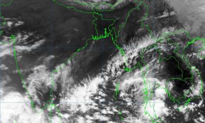 অগ্রভাগ উপকূল স্পর্শ করেছে “মিধিলি”