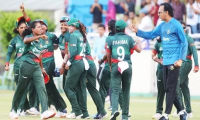 টাইয়ে হলো কন্যাদের সিরিজ ভাগ