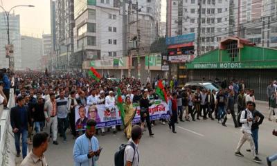 Victory Day sees first BNP rally out of Nayapaltan in 7 weeks