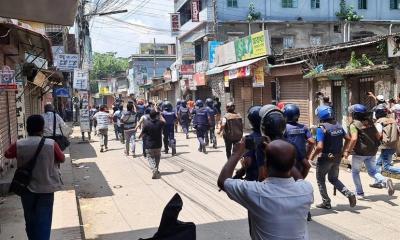 বগুড়ায় পুলিশের ছররা গুলিতে বিএনপির ৭ নেতাকর্মী গুলিবিদ্ধ, আহত ৩০