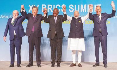 সৌদি ইরানসহ ৫ দেশ সদস্য হলো ব্রিকসের