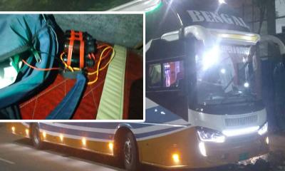 নারায়ণগঞ্জে বাস থেকে ‘টাইম বোমা’ উদ্ধার