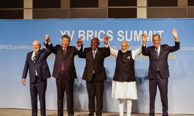 China urges BRICS expansion at summit of emerging economies