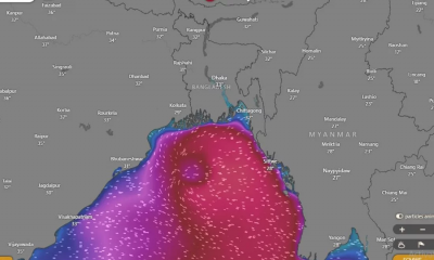 সাগর খুবই উত্তাল, ঝড়-জলোচ্ছ্বাসে প্লাবনের শঙ্কা