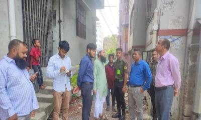 মশার লার্ভা পাওয়ায় ৯ স্থাপনাকে লক্ষাধিক টাকা জরিমানা