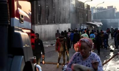 At least 70 dead in blaze at Johannesburg city centre building fire