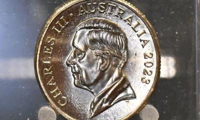 King Charles III‍‍`s image to appear on Australian coins this year