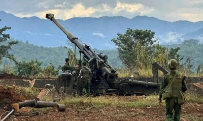 Myanmar‍‍`s military is losing ground against coordinated nationwide attacks, buoying opposition hopes