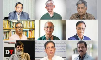 সংসদ ভেঙে সুষ্ঠু ও প্রতিদ্বন্দ্বিতামূলক নির্বাচন দাবি ৪০ বিশিষ্টজনের