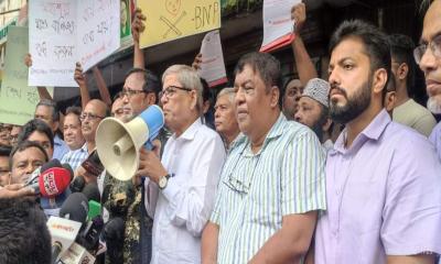 এই বাকশালী সরকার ডেঙ্গুর চেয়েও ভয়ঙ্কর: ফখরুল