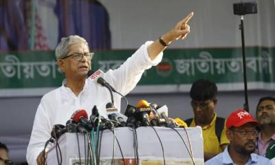২৭ জুলাই ঢাকায় বিএনপির মহাসমাবেশ