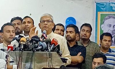‘একতরফা’ নির্বাচন করলে এবার জনগণ রুখে দেবে: মির্জা ফখরুল