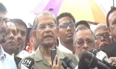 ভারতের সঙ্গে রেল করিডোর নিয়ে মিথ্যাচার করছে, অভিযোগ মির্জা ফখরুলের