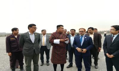 Khalid Mahmud visits Bhutan‍‍’s Pasakha Dry Port