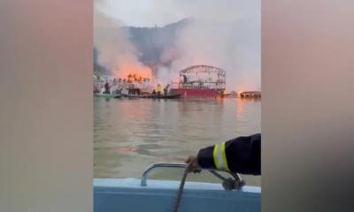 কাশ্মীরের ডাল লেকে হাউসবোটে আগুন, মারা গেছেন তিন পর্যটক