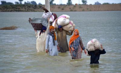 পাকিস্তানে টানা বৃষ্টিপাতে সৃষ্ট বন্যায় ৮৬ জনের প্রাণহানি