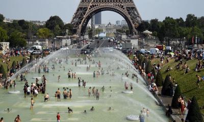 তীব্র দাবদাহের কারণে ফ্রান্সে ‘অরেঞ্জ অ্যালার্ট’ জারি