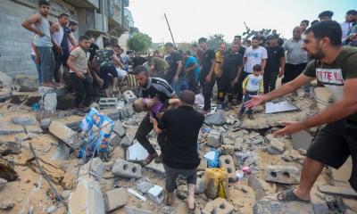 গাজা উপত্যকা এখন ‘শিশুদের কবরস্থান’