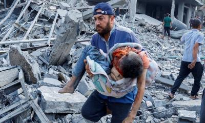 গাজায় ‘টেকসই যুদ্ধবিরতির’ আহ্বান তিন দেশের