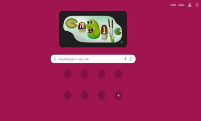 গুগলের নতুন ডুডলে ব্যাঙ নিয়ে এলো লিপ ডে!