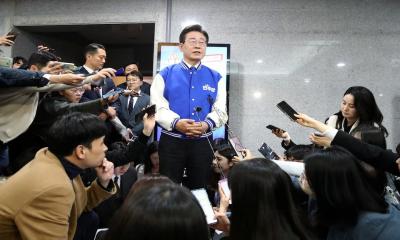 South Korea‍‍`s liberal opposition claims victory in parliamentary election