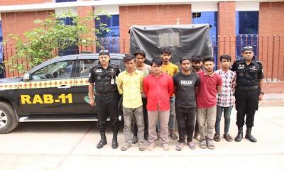 দেশের বিভিন্ন স্থানে একবছরে ডাকাতির সাথে জড়িত ৬৩৪ জন গ্রেফতার : র‌্যাব