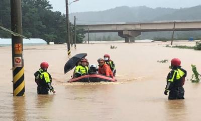 Heavy rain and flood leave 26 dead in South Korea