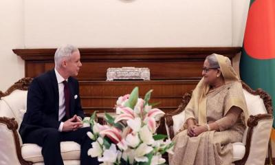PM asks Swiss entrepreneurs to make ‍‍`mini Switzerland‍‍` in Bangladesh
