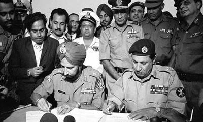 Indian 1971 veteran unveils prelude to surrender negotiation