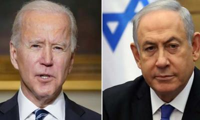 মার্কিন নীতিতে পরিবর্তনের ইঙ্গিত দিয়ে নেতানিয়াহুকে হুঁশিয়ারি বাইডেনের