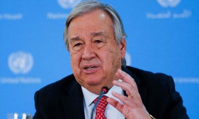 গাজায় অ্যাম্বুলেন্সে হামলার ঘটনায় ‘স্তম্ভিত’: জাতিসংঘ মহাসচিব