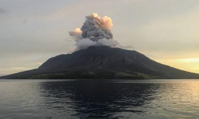 Ruang volcano in Indonesia erupts with ferocity, 12,000 evacuated