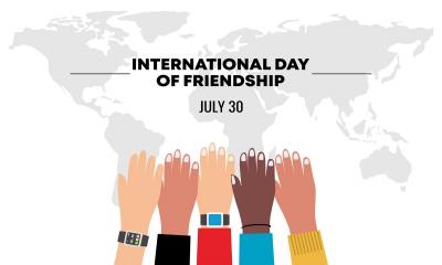 আজ বন্ধুর দিন, বন্ধুত্ব উদযাপনের দিন
