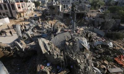 Israel strikes in and around Gaza‍‍`s second-largest city in a bloody new phase of the war