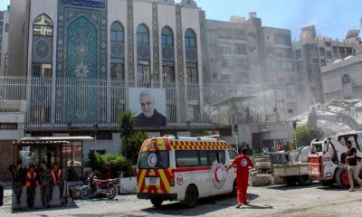দামেস্কের কনস্যুলেটে হামলা: ক্ষোভে ফুঁসছে ইরান