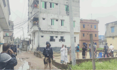 নারায়ণগঞ্জে জঙ্গি আস্তানা সন্দেহে বাড়ি ঘেরাও