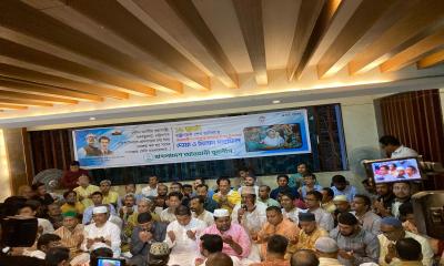 শেখ হাসিনার সুস্বাস্থ্য ও দীর্ঘায়ু কামনায় যুবলীগের দোয়া মাহফিল