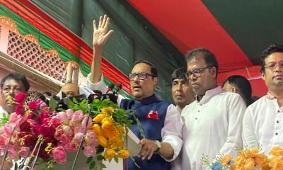 দেশ সংবিধান অনুযায়ী চলবে, কারও নিষেধাজ্ঞা আমরা মানি না: কাদের