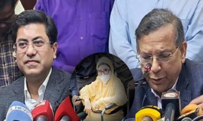 খালেদা জিয়ার বিদেশে যাওয়ার সিদ্ধান্ত ২৫ মার্চ: আইনমন্ত্রী