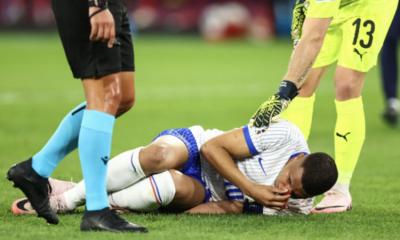 নাকে চোট পেলেন এমবাপ্পে, গ্রিজম্যানও পেলেন আঘাত