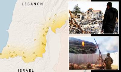 লেবাননে সিরিজ হামলা চালাল ইসরায়েল