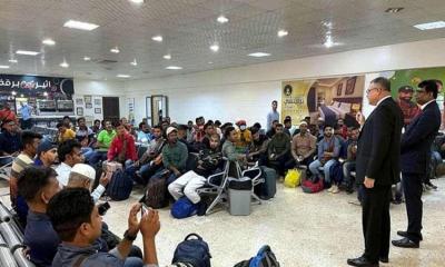 দেশে ফিরলেন লিবিয়ায় আটকে পড়া ১৫১ বাংলাদেশি