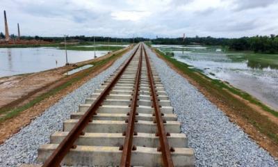 কক্সবাজারে দৃশ্যমান দেশের প্রথম আইকনিক রেলস্টেশন