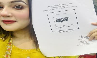 ট্রাকে চড়ে ভোটের ময়দানে মাহিয়া মাহি