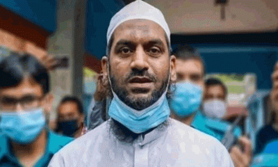 ডিবি কার্যালয়ে মামুনুল হক