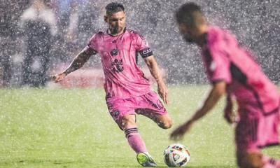 বৃষ্টিস্নাত মেসি, জিতেছে মিয়ামি